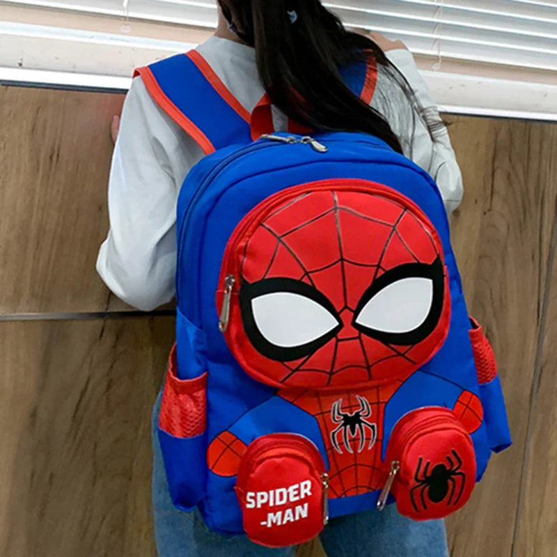 Spiderman 3D backpack for children multivariant
