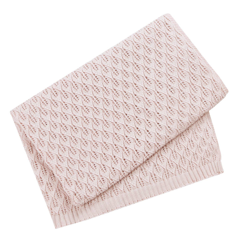 Light blanket Anna - cotton and bamboo 100x75cm: Beige