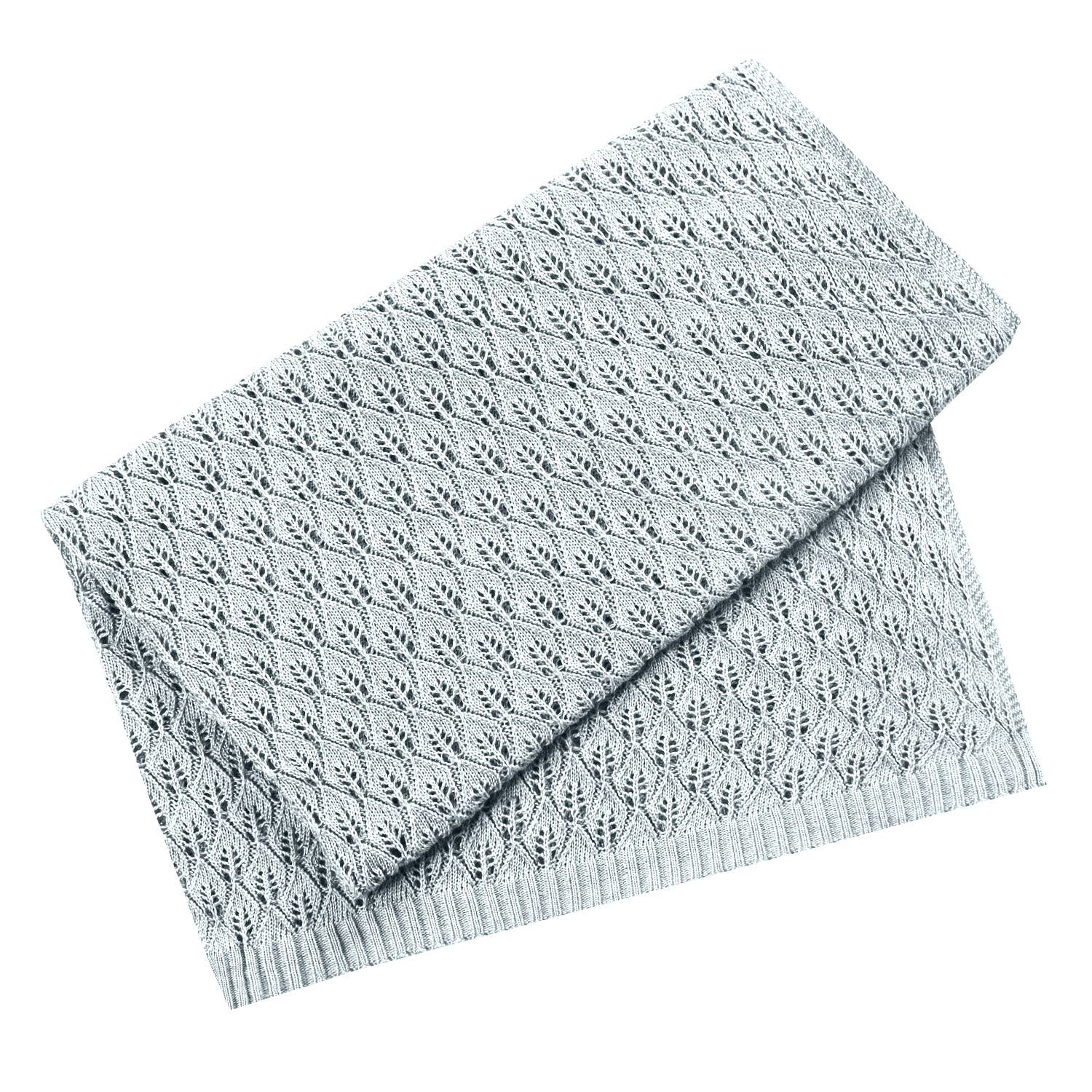 Light blanket Anna - cotton and bamboo 100x75cm: White
