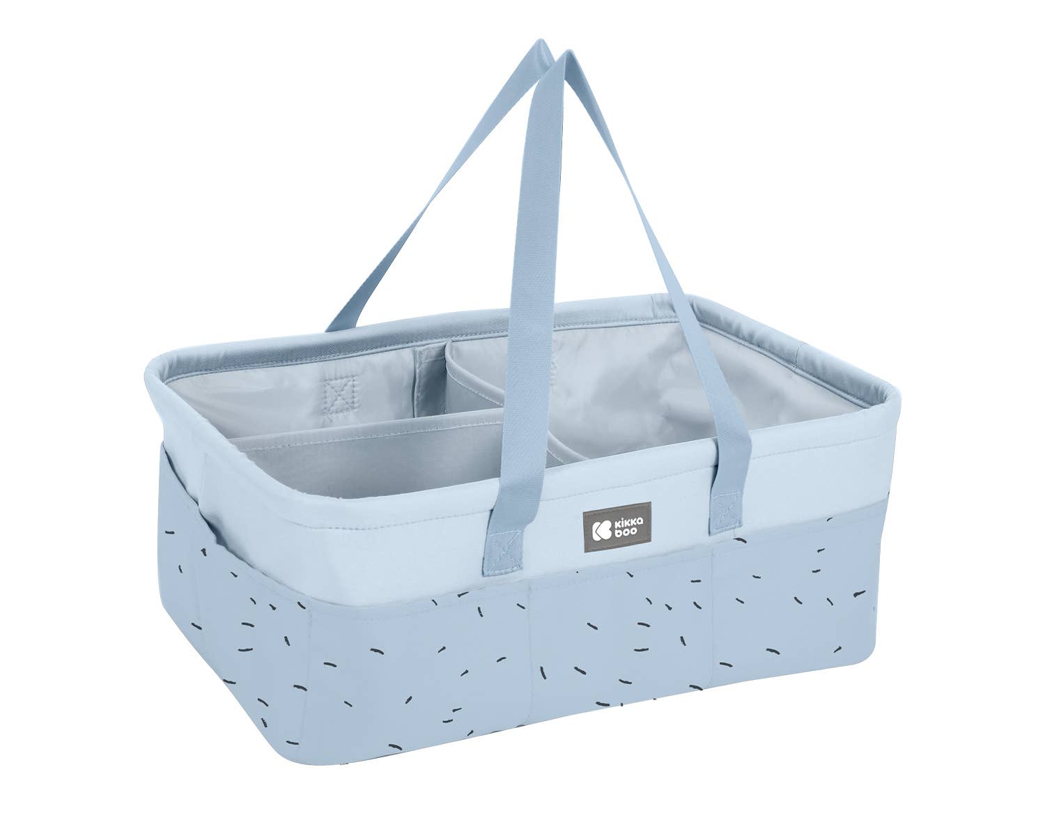 Bear With Me Blue Diaper Organizer