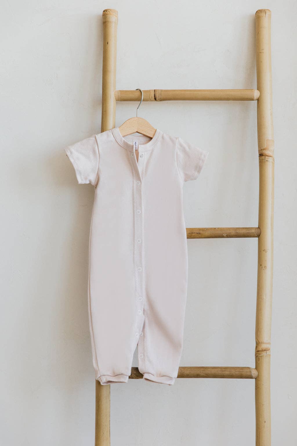 Baby romper with short sleeves: Gray / 9-12M US kid's numeric (74cm EU)
